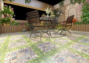 Những mẫu gạch lát sân vườn chống trơn tốt nhất 2022