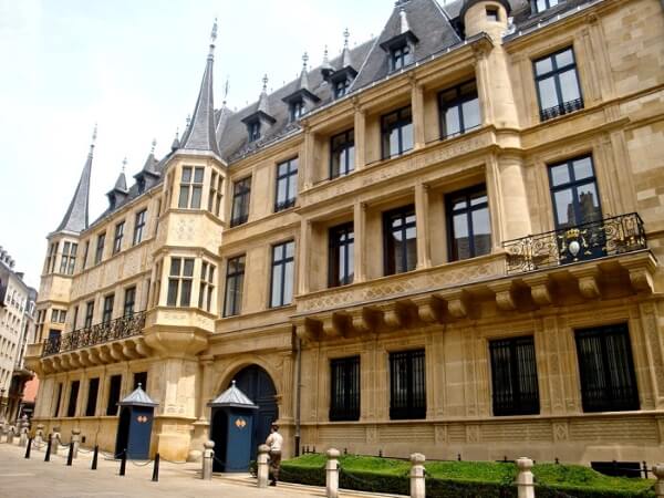 cung dien Grand Ducal  Luxembourg