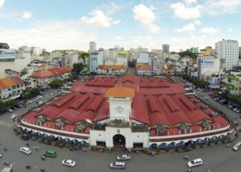 Độc đáo kiến trúc chợ Bến Thành