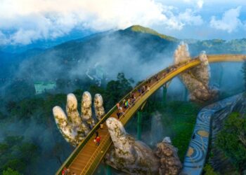Tìm hiểu về kiến trúc Cầu Vàng Đà Nẵng