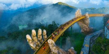 Tìm hiểu về kiến trúc Cầu Vàng Đà Nẵng